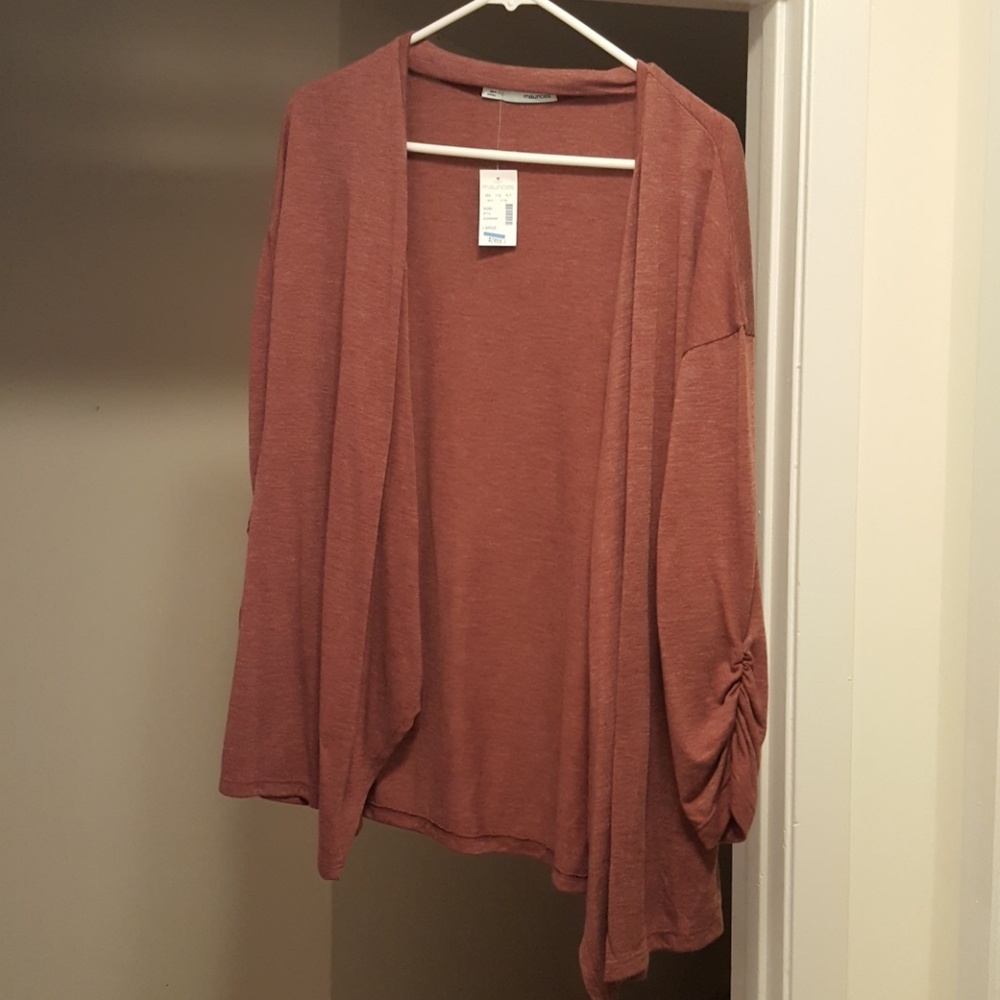 Cotton 3/4 sleeve cover up - Brand new w/tags